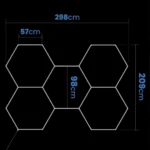 hexagon apsvietimas