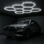 hexagon led korio sviestuvas, hexagon apsvietimas, led korys, hexagon led